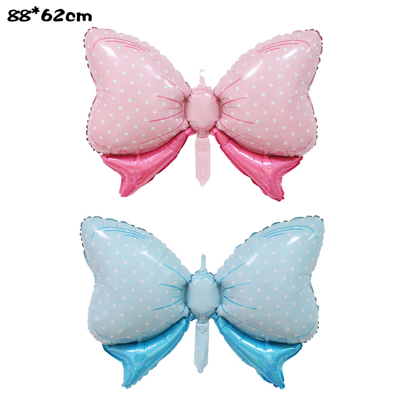 Picture of New large bow HelloBABY shape aluminum balloon Baby Full Moon Birthday Party shape balloon