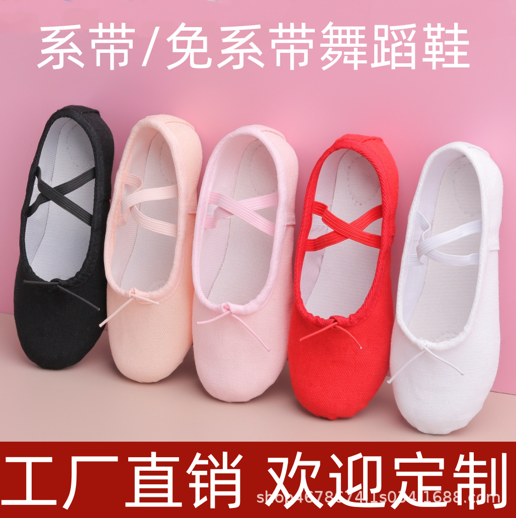 Wholesale Dance Shoes Women Soft Sole Children's Ballet Shoes Professional Adult Indoor Practice Shoes Yoga Cat Claw Dancing Shoes