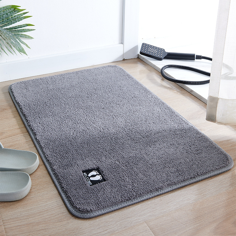 Bathroom Floor Mat Foot Mat Door Mat Entrance Toilet Door Absorbent Bathroom Toilet Dormitory Mat Household Carpet