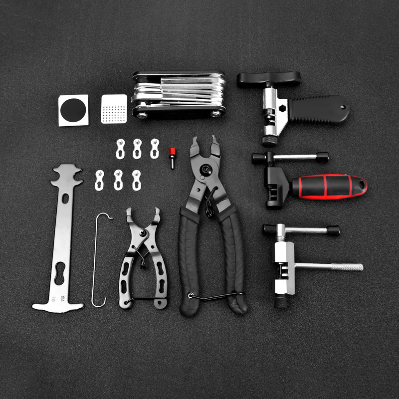 Bicycle Chain Tool, Mountain Bike Chain Caliper, Chain Cutter, Chain Removal Tool, Magic Buckle Pliers Tool