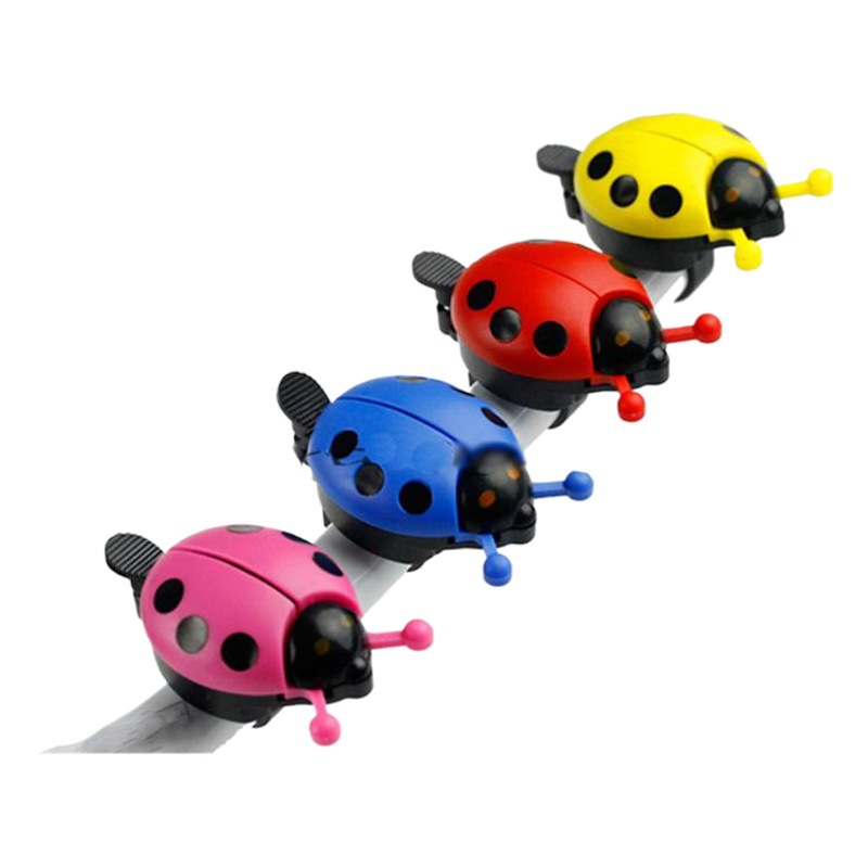 Bicycle ladybug Bell beetle Bell bicycle horn mountain bike bell Horn dead fly accessories