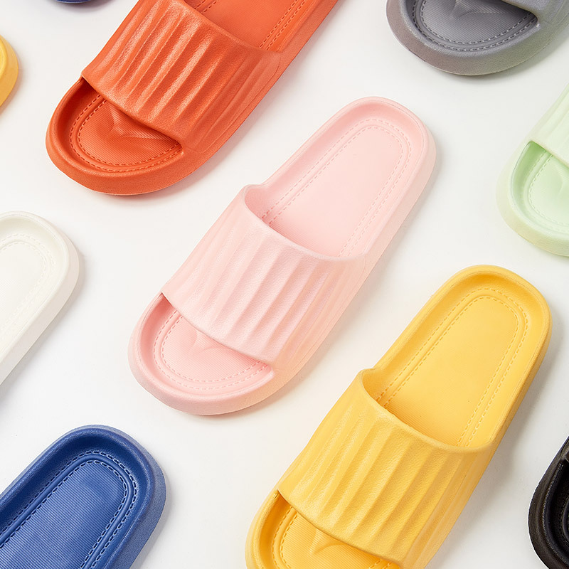 Picture of Slippers Women's Summer EVA Home Indoor Bathroom Bathing Feeling Soft Bottom Couple Thick Bottom Slippers Men's Outer Wear