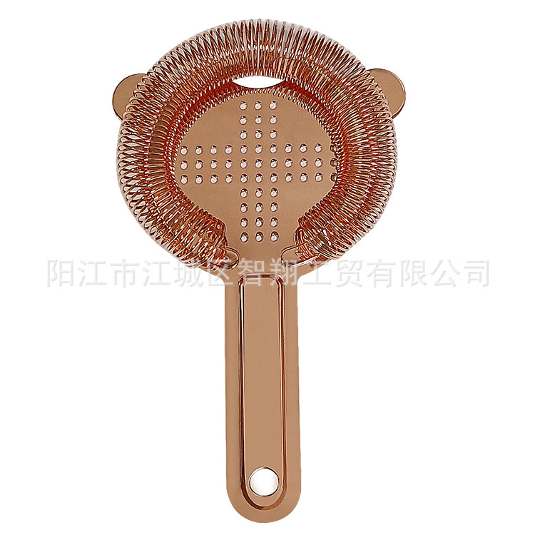 Picture of Wholesale Stainless Steel Ice Strainer Bar Strainer Cocktail Tool Cocktail Ice Separator Ice Filter