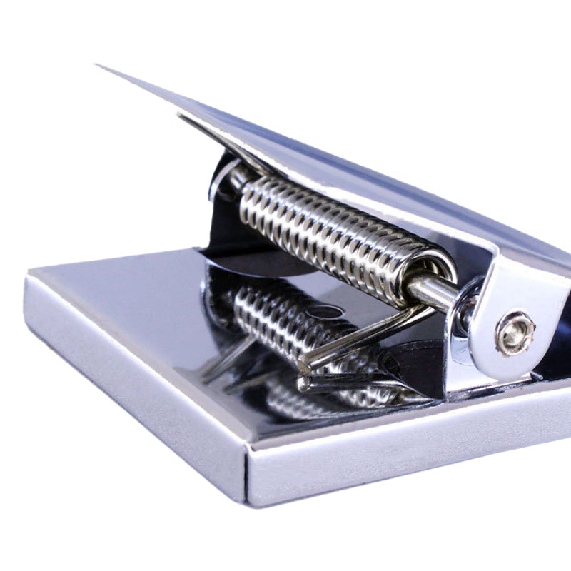 Silver square magnet clip whiteboard magnetic clip refrigerator magnet clip 40mm square magnetic clip square clip