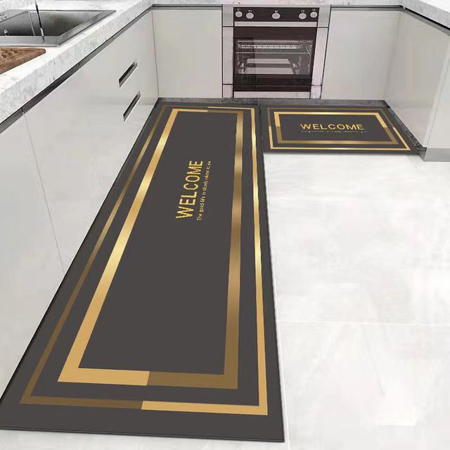 Picture of Factory wholesale modern simple wind kitchen floor mat waterproof and oil-proof foot mat for door entry dirty-resistant absorbent non-slip mat