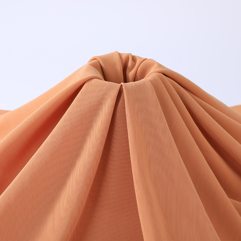 Picture of N70/420 Stretch Thick Mesh High Elastic Breathable Cotton Dancing Shoes Fabric Spandex Mesh Cloth Knitted Fabric in stock