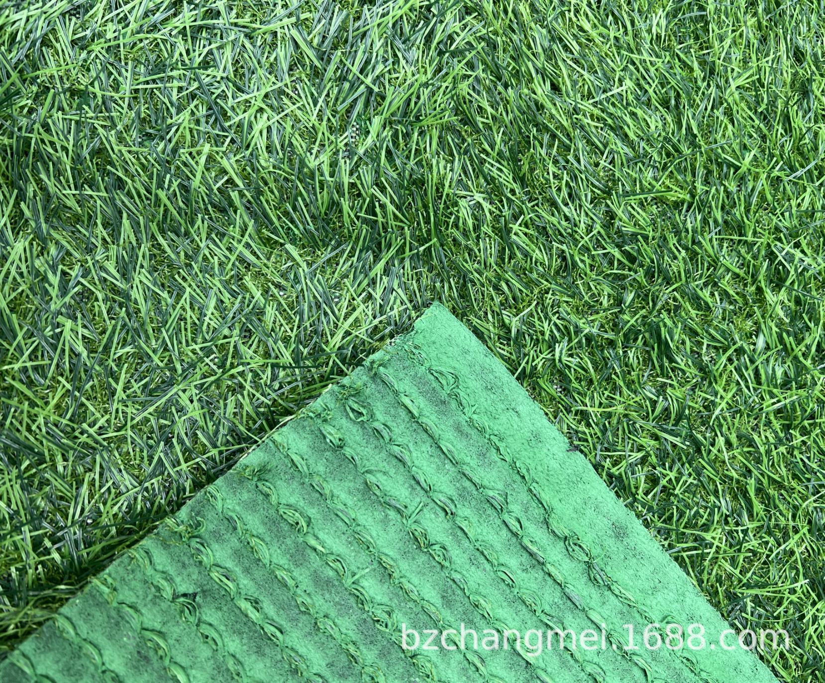 Picture of Fenced lawn outdoor fenced lawn mat 15mm simulation lawn factory adhesive artificial lawn