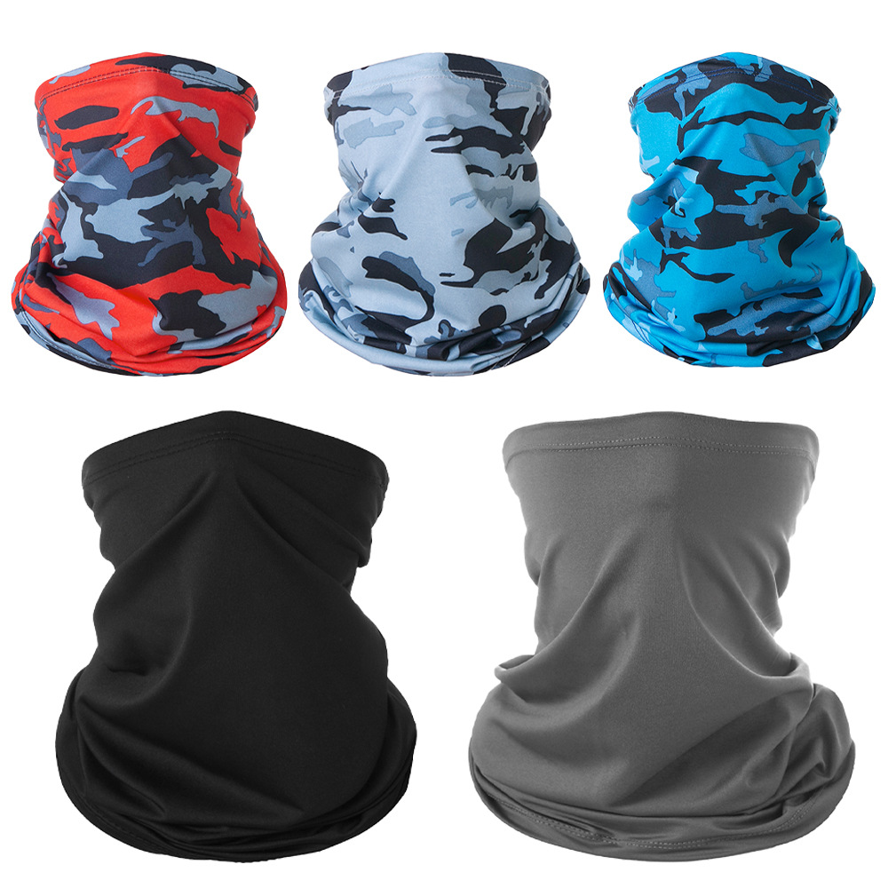Picture of Bicycle Riding Mask Summer Sunscreen Ice Silk Scarf Scarf Outdoor Mountaineering Fishing Magic Face Scarf Multifunctional