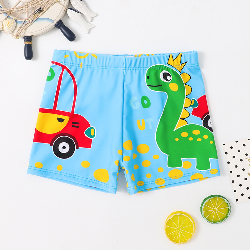 Picture of Cartoon boys swimsuit baby swimsuit good fabric boys small and medium-sized children swimming trunks a generation of children's swimming trunks