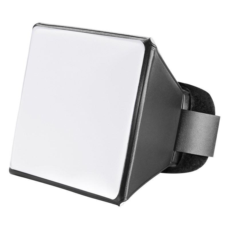 Camera Gray Card Tapered Photo Flash Light Tube Storage Bag Outer Flash Cover Silver White Reflector Camera Soft Light Cover