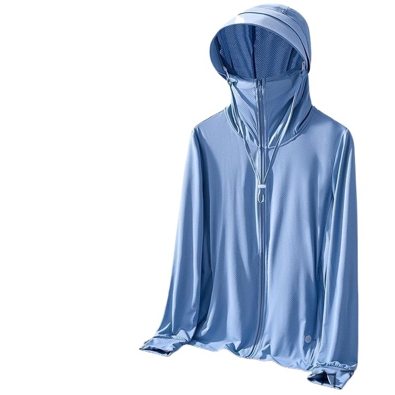 Picture of 2024 Summer New UPF50 Ice Silk Sun Protection Clothing for Men and Women Summer Outdoor Skin Clothing Anti-UV Light and Light Transparent