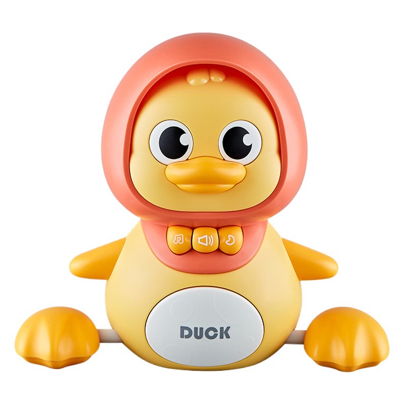 Rocking Duck mother soothing learning to climb little duck cute electric crawling magnetic adsorption toy baby practice