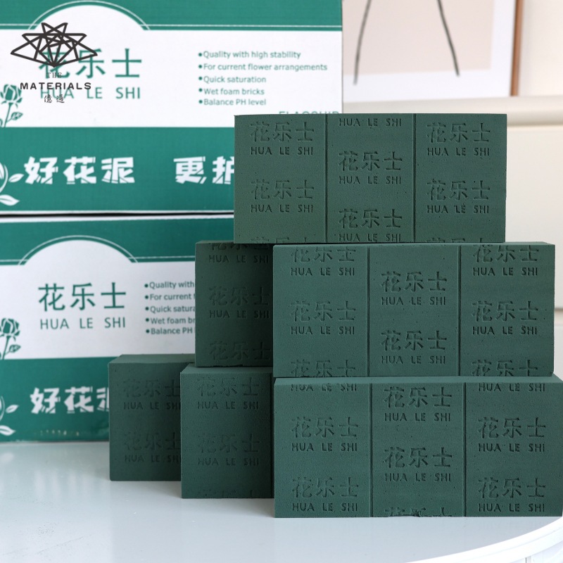Yitong flower mud hualeshi flower mud absorbent sponge flower shop special flower mud absorbent fast without burning root