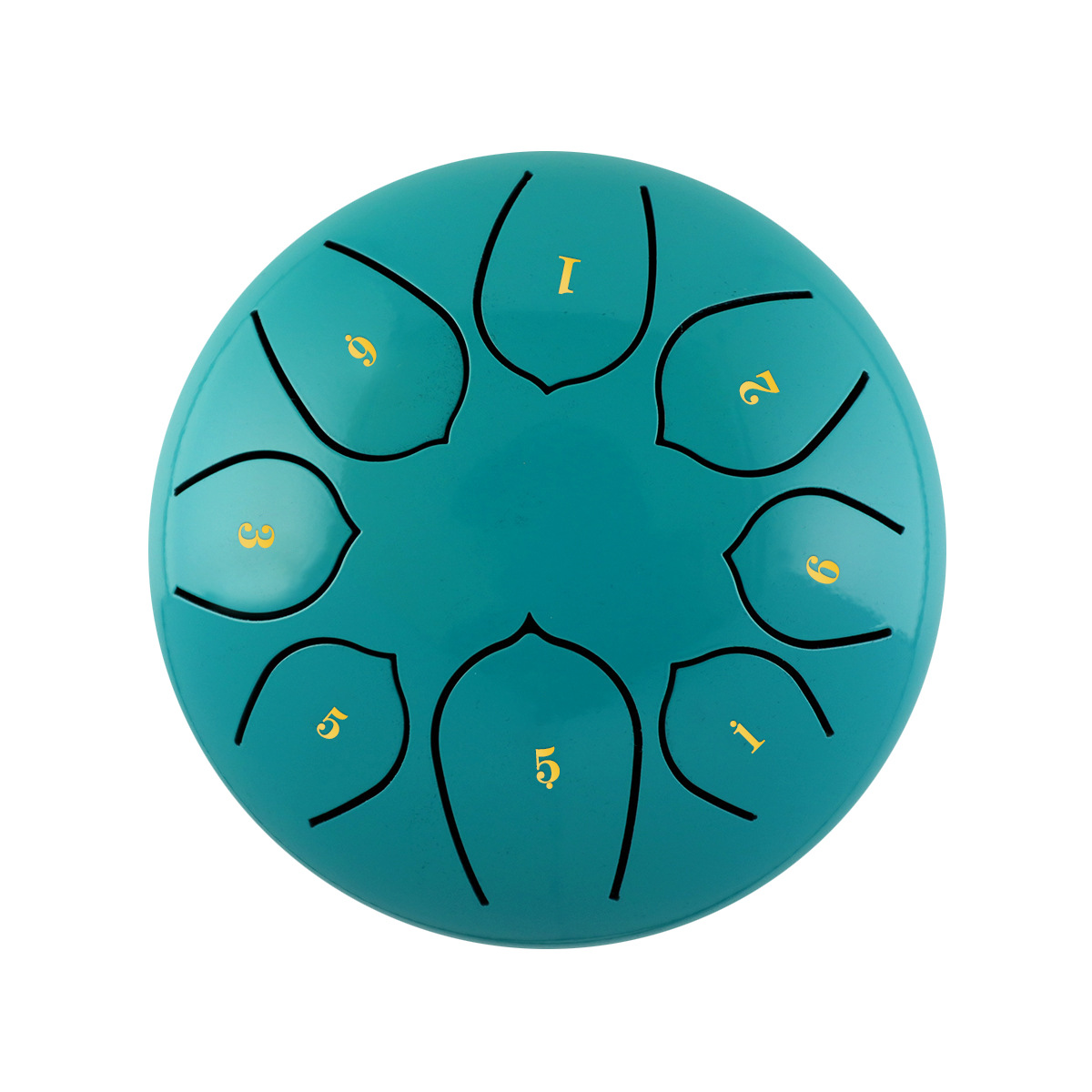 Picture of 6-inch Ethereal Drum 6-inch 8-tone Ethereal Drum C- tone Steel Tongue Drum Children's Musical Instruments Cross-border Exclusive Worry-free Drum Lotus Drum