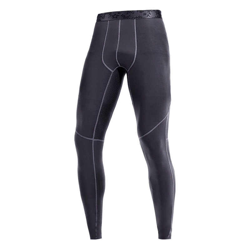 Autumn Trousers Men's Thin Spring Autumn and Winter Wear-Free Underwear Line Pants Leggings Mesh Breathable Warm Pants for Men