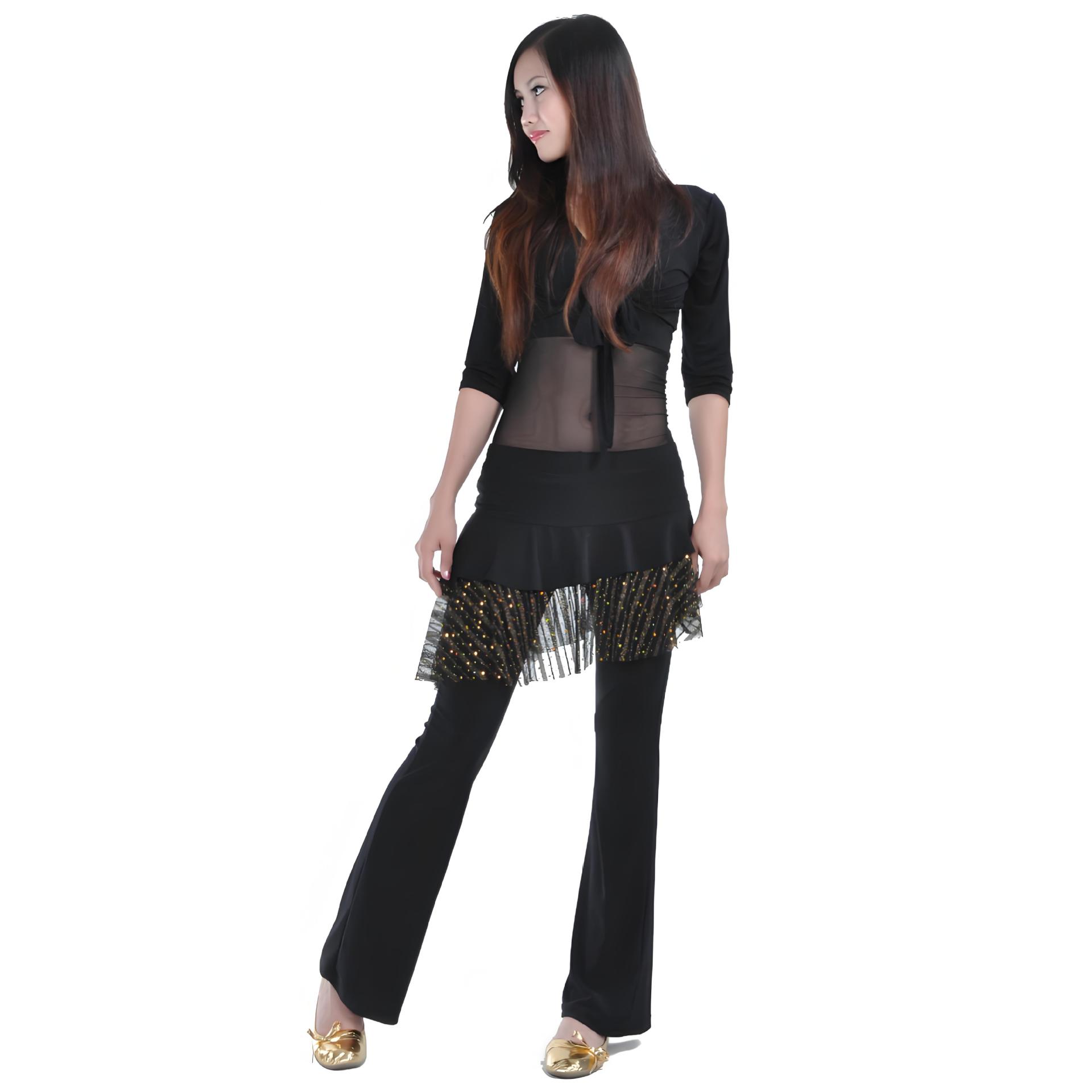 09# Culottes Belly Dance Pants/Latin Dance Pants Square Dance Pants Latin Dance Culottes Latin Pants Skirt