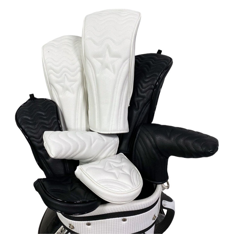 Manufacturer cross-border new golf club cover wooden rod head cover cap cover No. 1 wooden fairway wood suit 135