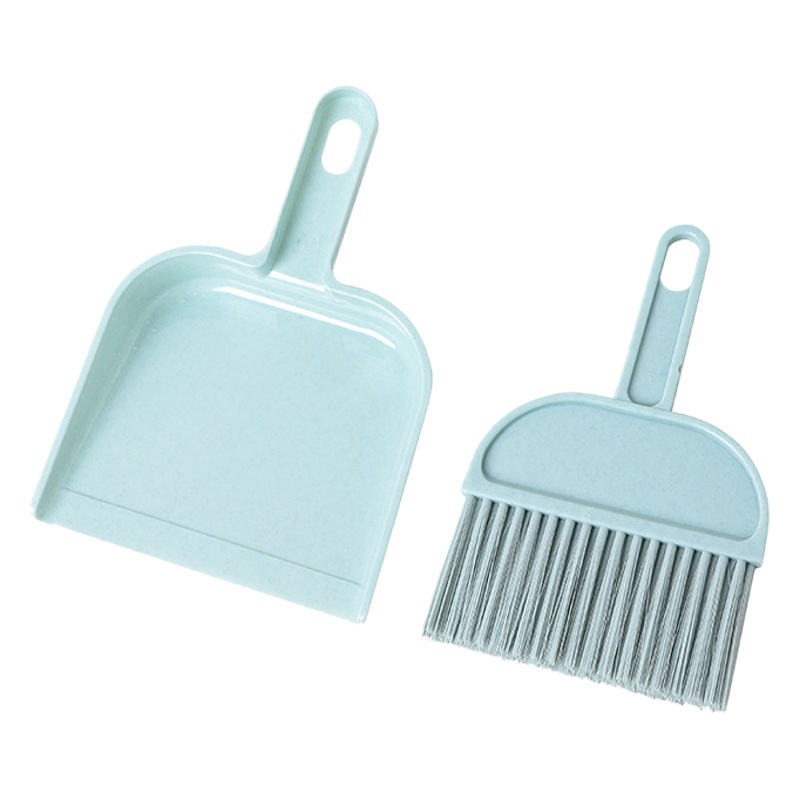 Manufacturer Wholesale Desktop Mini Broom and Dustpan Set Student Dormitory Bathroom Corner Garbage Cleaning Tool