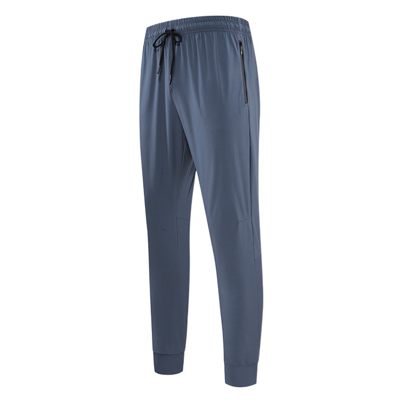 Sports Quick-drying Pants Men's Spring and Summer Loose Thin Ice Silk Outdoor Running Fitness Yoga Leisure Training Leg Trousers