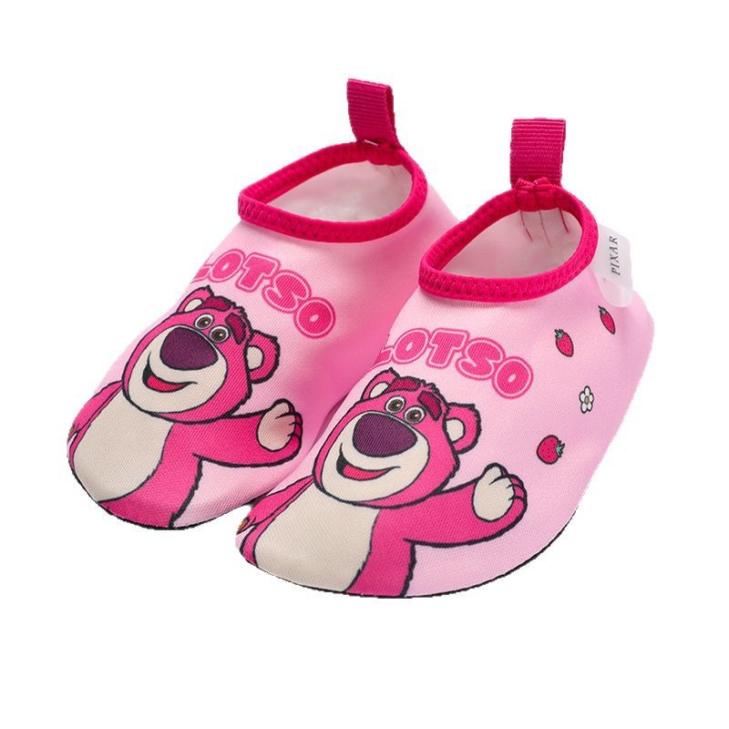 Picture of New Disney Children's Beach Shoes Non-slip Anti-cut Swimming Tracing Soft Shoes Baby Wading Diving Shoes 0-7 Years Old