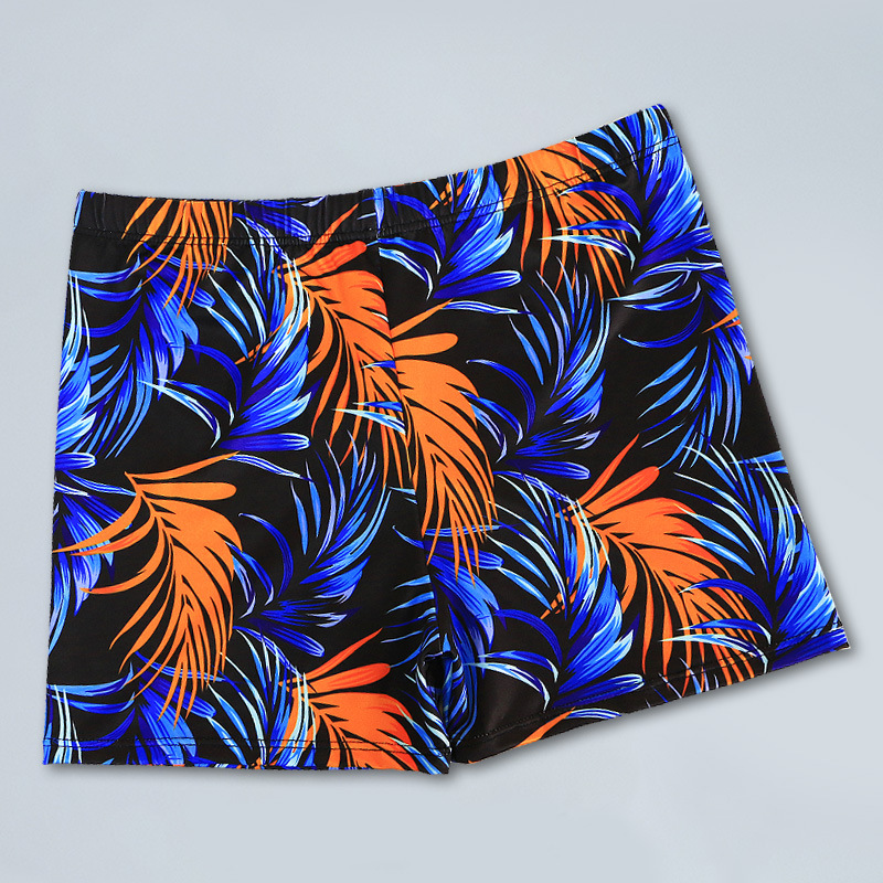Picture of New boxer swimming trunks men's fashion printing casual quick-drying Hot Spring Holiday Beach swimming pool swimming trunks