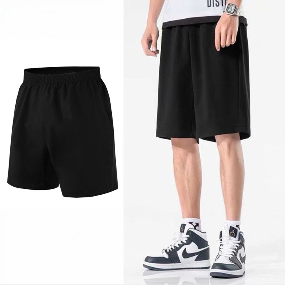 Ice Silk Quick-drying Shorts Men's Summer Outer Wear Thin 2024 New Arrival Basketball Sports Running Casual Pants