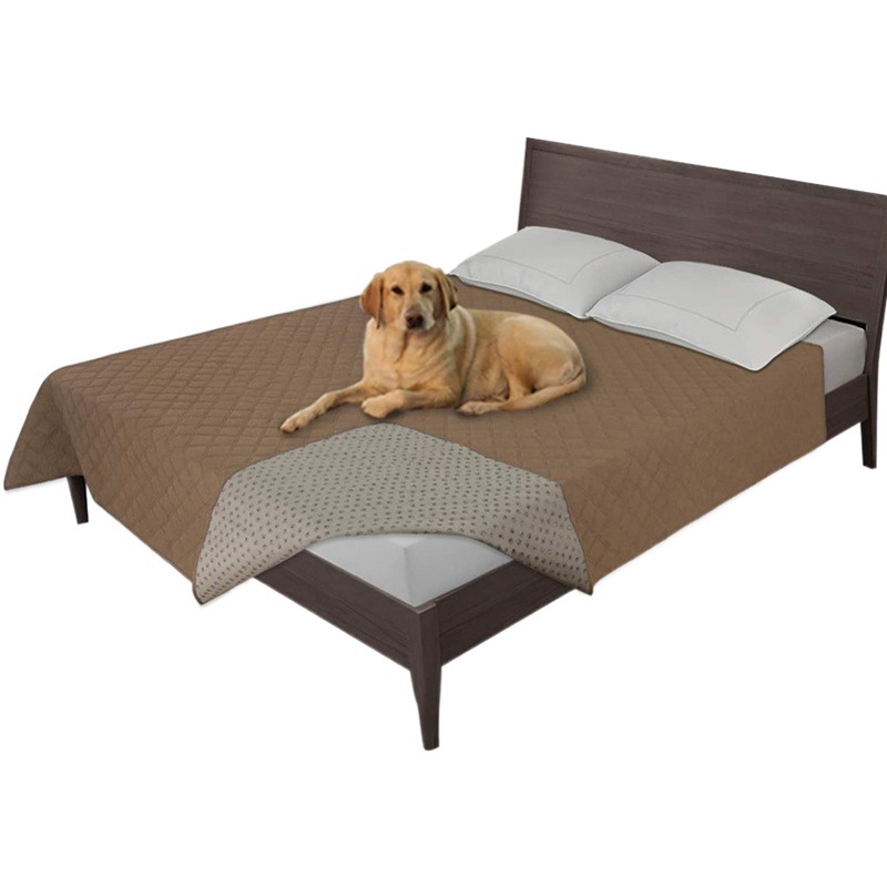Pet Mattress Blanket 100% Waterproof Film Non-Slip Non-Leakage Cat Urine Pad Dog Pad Machine Washable Sofa Cushion Pet Pad
