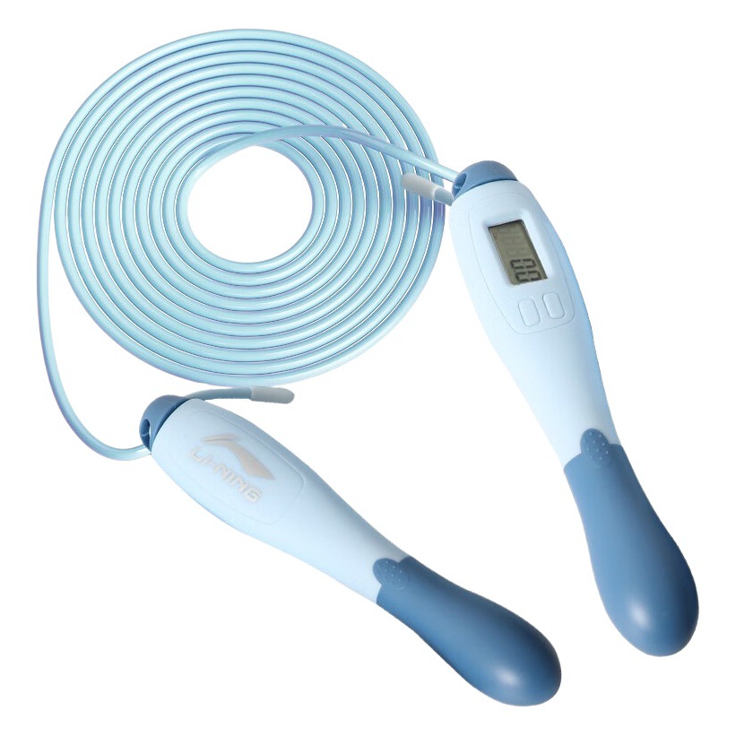 Li Ning Rope Skipping Electronic Counting for High School Entrance Examination Special Fitness Household Unisex Weight Loss Fat Burning Exercise LBDM665