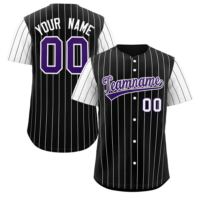 Picture of New Baseball Suit Cardigan Short Sleeve Training Sports American Cross-border Game Baseball Suit Printed Button Breathable Jersey