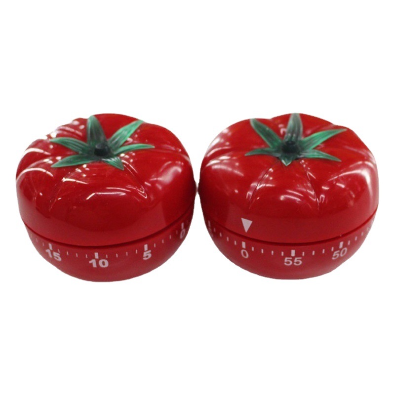 Picture of Small tomato shape mechanical timer kitchen soup timing reminder in stock wholesale large quantity Congyou