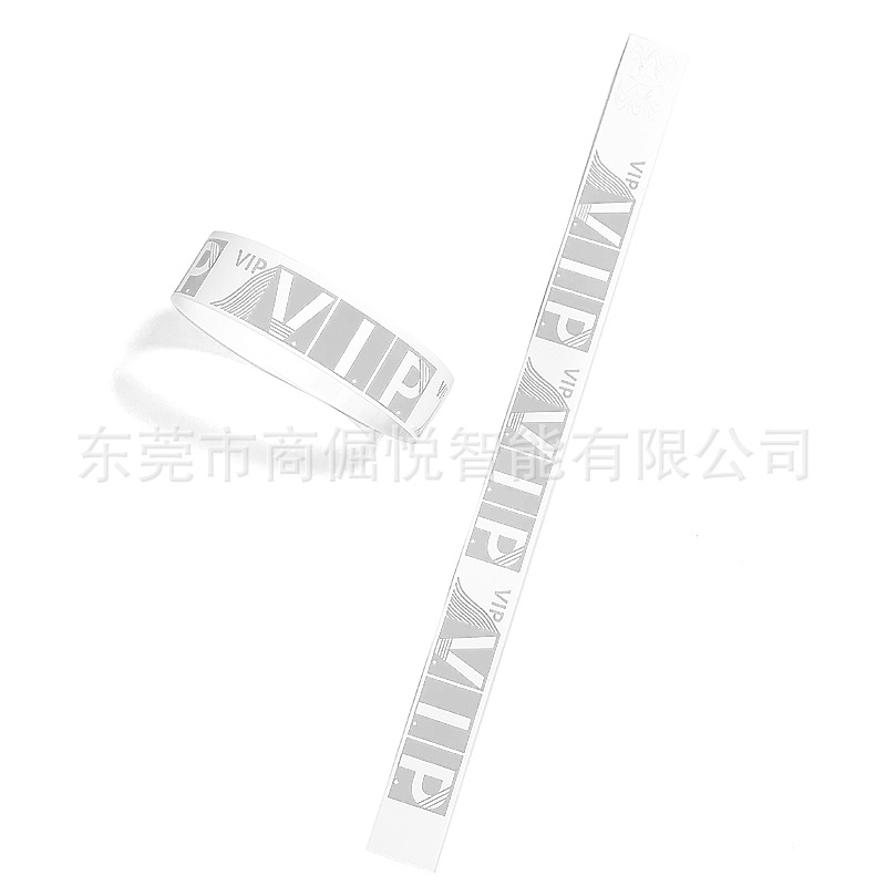 Picture of In stock disposable bracelet playground children's paradise color identification band PP synthetic paper outdoor waterproof wrist strap