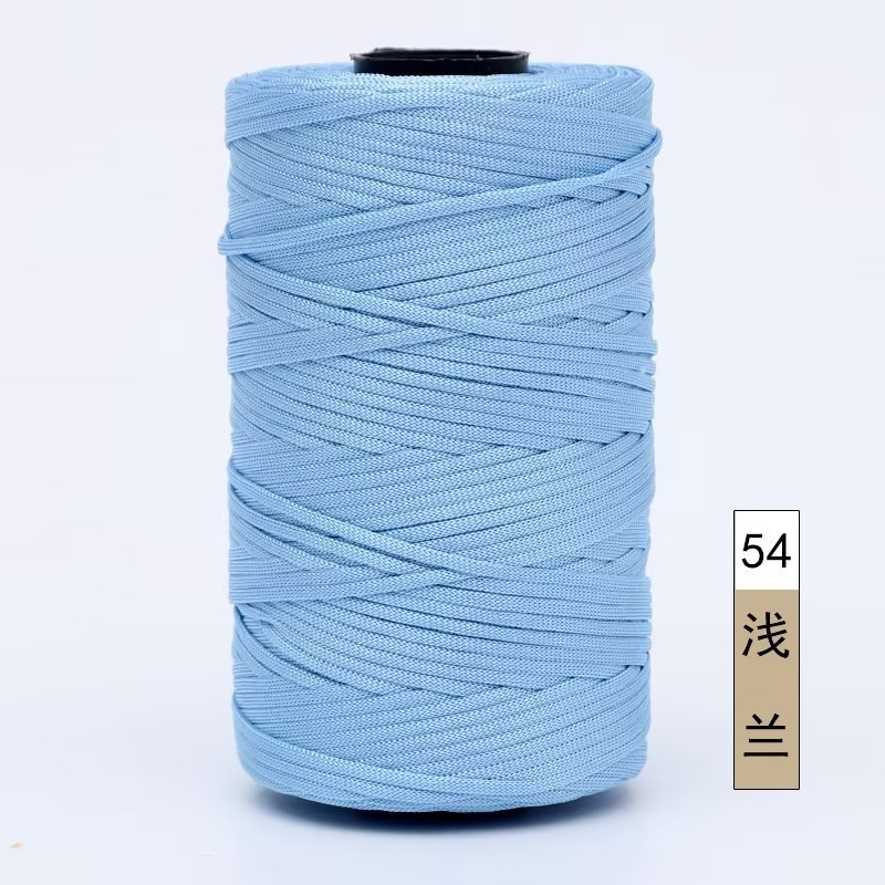 Picture of Spring and Summer peony hand bag crocheted material package ice hemp thread