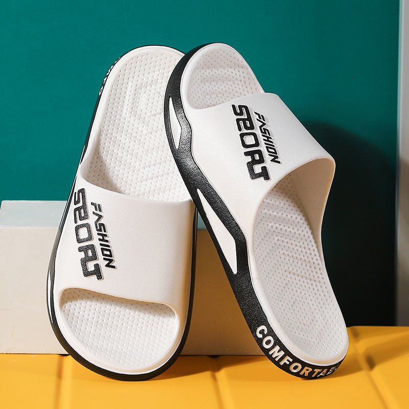 Picture of New Men's Slippers Wholesale Summer Household Non-slip Thick Bottom Indoor Home Bathroom Slippers Men's Slippers