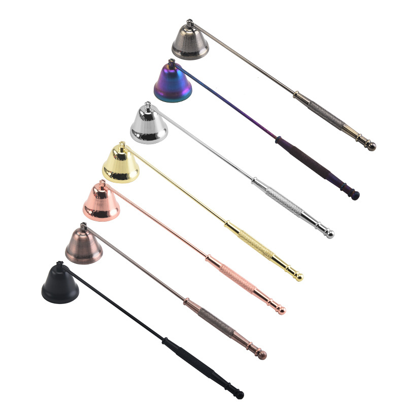 Picture of Factory in stock Aromatherapy Candle Extinguishing Tool Three-piece Set Candle Wick Scissors Bell Cover Hook Igniter Candle Extinguisher