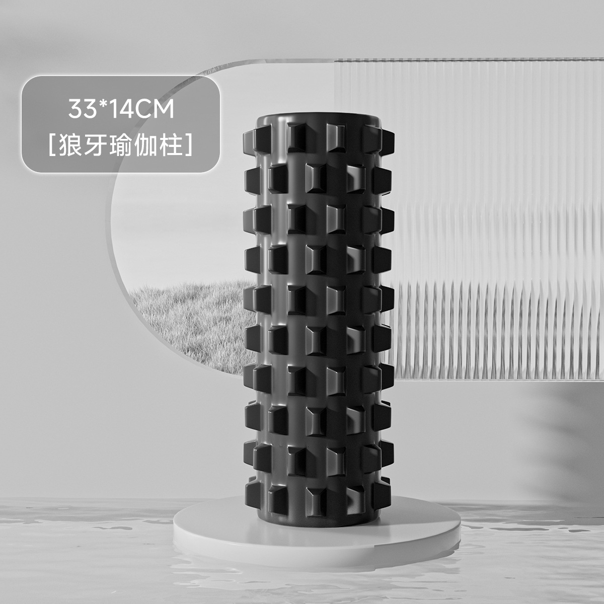 Picture of Foam shaft roller mace yoga supplies foam shaft muscle relaxation roller shaft stovepipe massage shaft yoga column