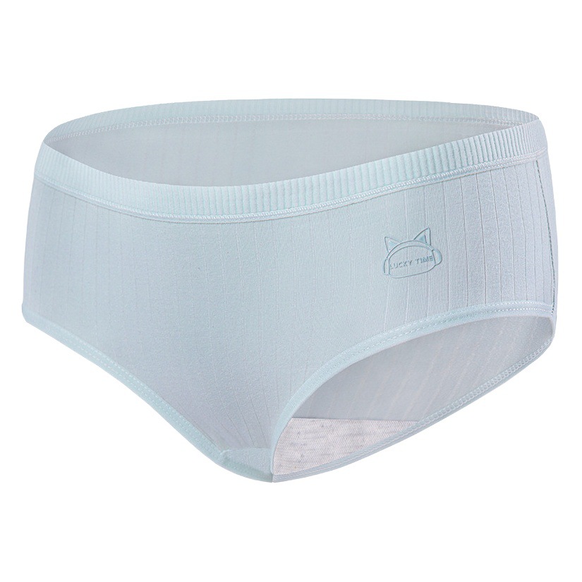 Picture of Baonasi Pure Cotton Women's Underwear, Seamless Antibacterial Cotton Crotch Girls' Shorts, Mid-Waist Large Size Briefs