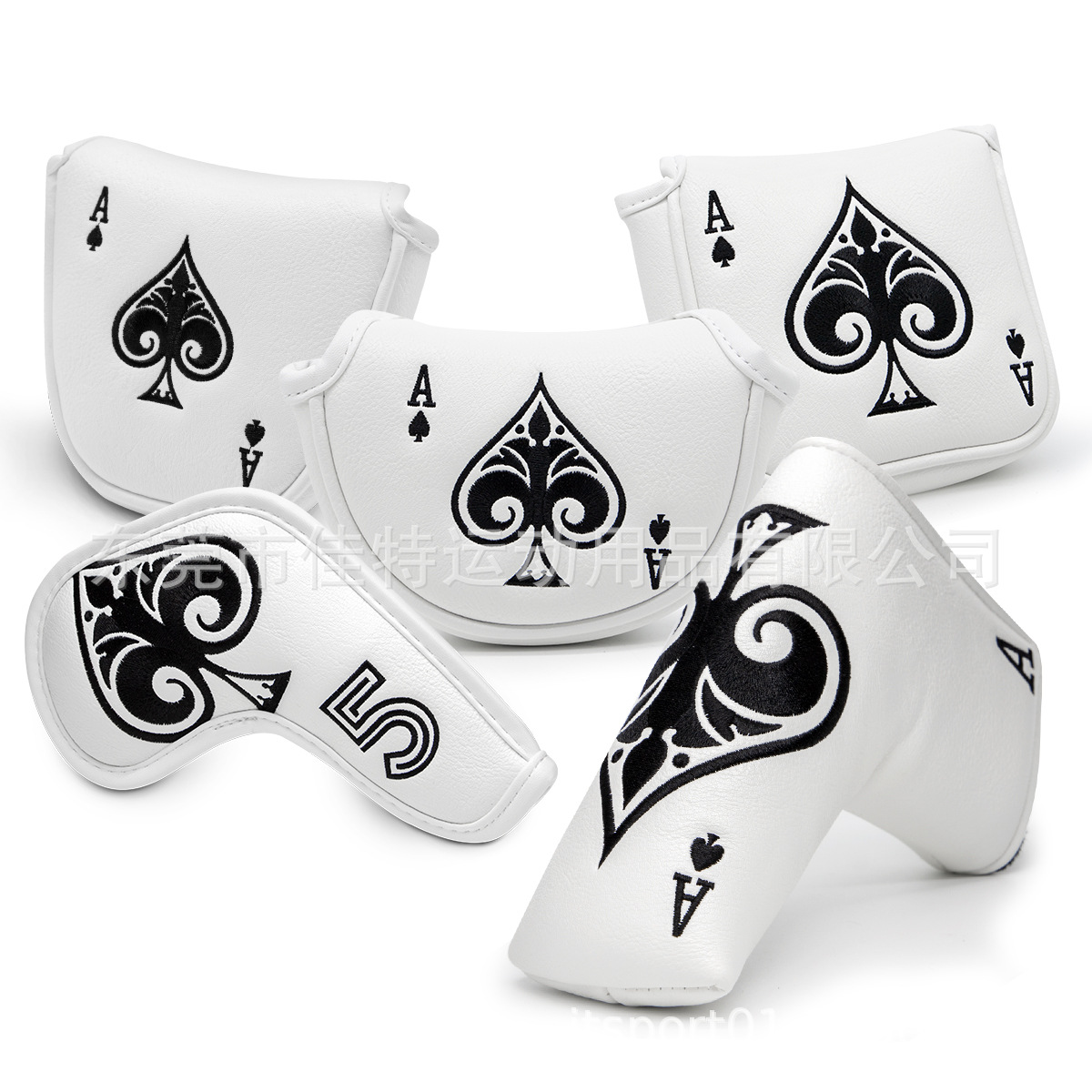 Picture of Golf Club Cover Factory Putter Cover Golf Supplies Pu Protective Cover Club Head Cover Protective Cover Universal Club