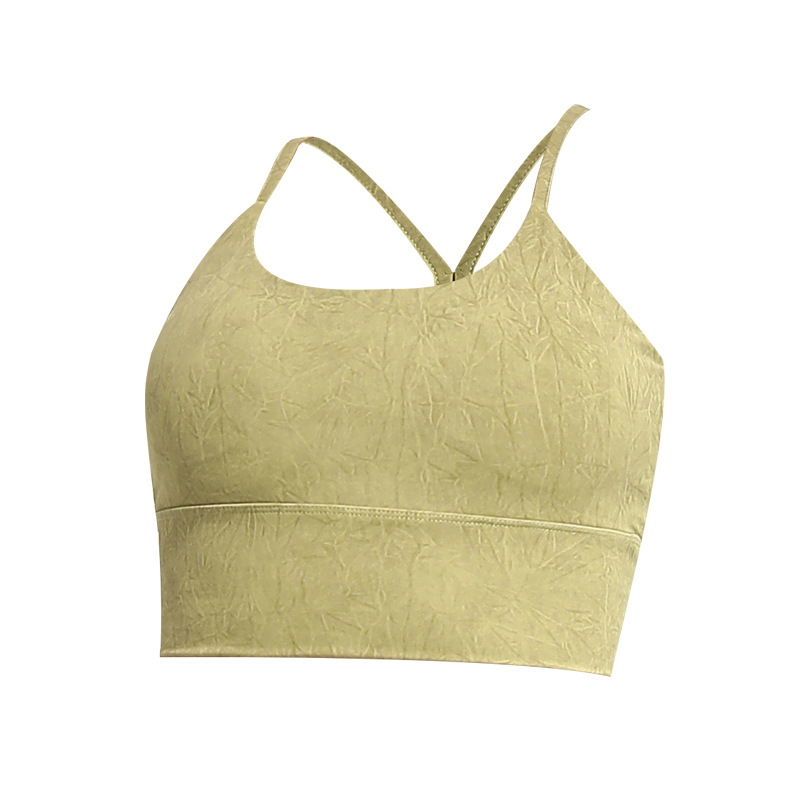 Picture of European and American Sports Underwear Women's Running Yoga Vest Without Steel Rings Gathering Shock-absorbing Fitness Suit Beautiful Back Shock-proof Bra