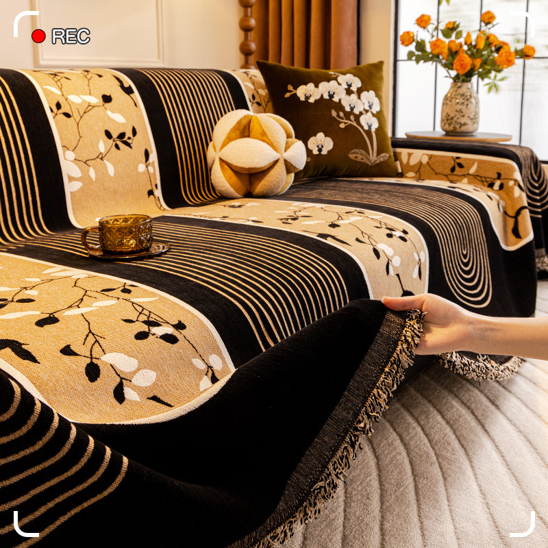 Chenille Sofa Towel Full Cover 2025 New Four-Season Universal All-Inclusive Sofa Cover Universal Cover Cloth