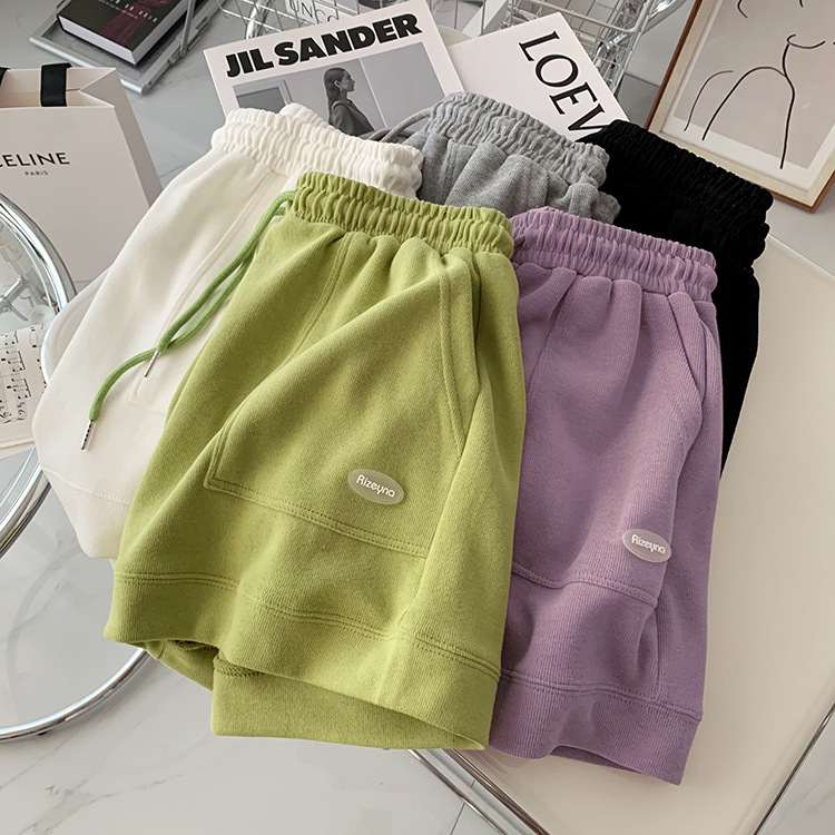 Shorts Women's Loose Outer Wear Comfortable High Waist Slimming Casual Sports A- line Wide Leg Home Hot Pants for Summer 2023