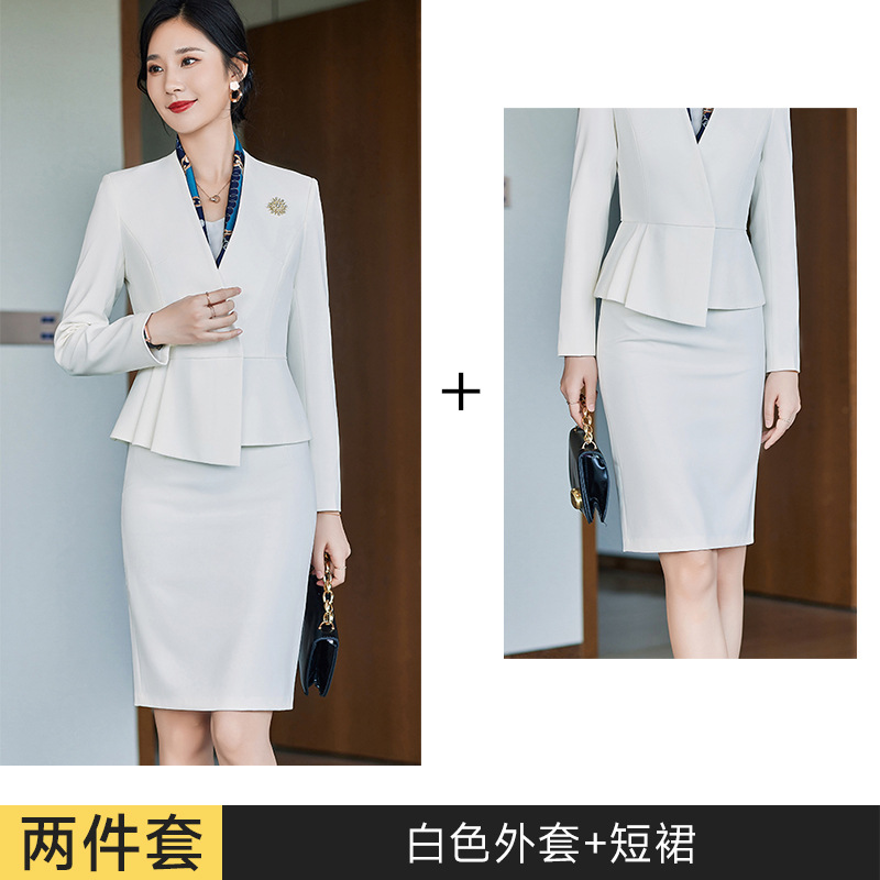 Picture of Professional Suit suit Women's Autumn and Winter High-end Temperament Fashion Manager Dress Suit Sales Department Jewelry Store Work Clothes