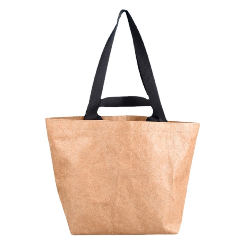 Dupont Paper Bags, Washable Kraft Paper Textured Packaging Bags, Gift Shopping Tote Bags, Wholesale Paper Custom Printing