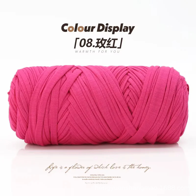 Picture of 200g cloth thread baby cradle thread high elastic soft hand woven hook shoes cushion bag full postage wholesale