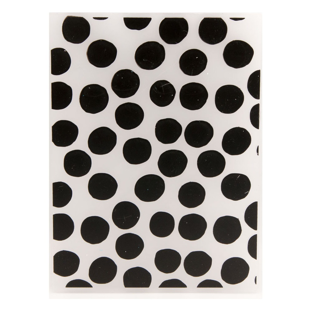Plastic concave-convex embossing template concave-convex plate embossing molded flower print clip EM320