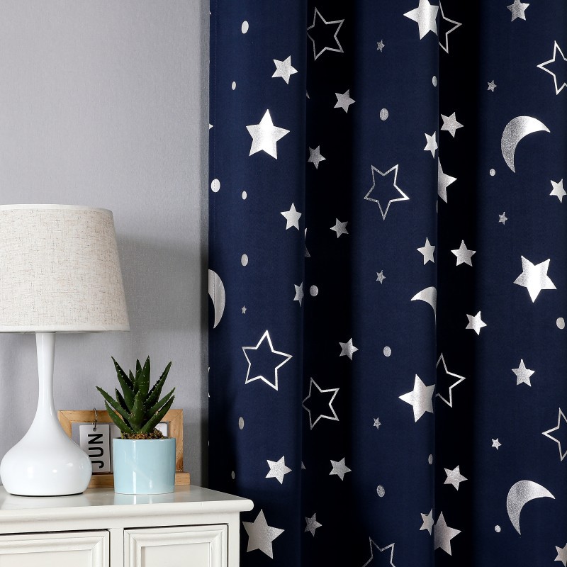 Picture of Source factory high precision full shading curtains cross-border Amazon curtains finished curtains provide Pictures
