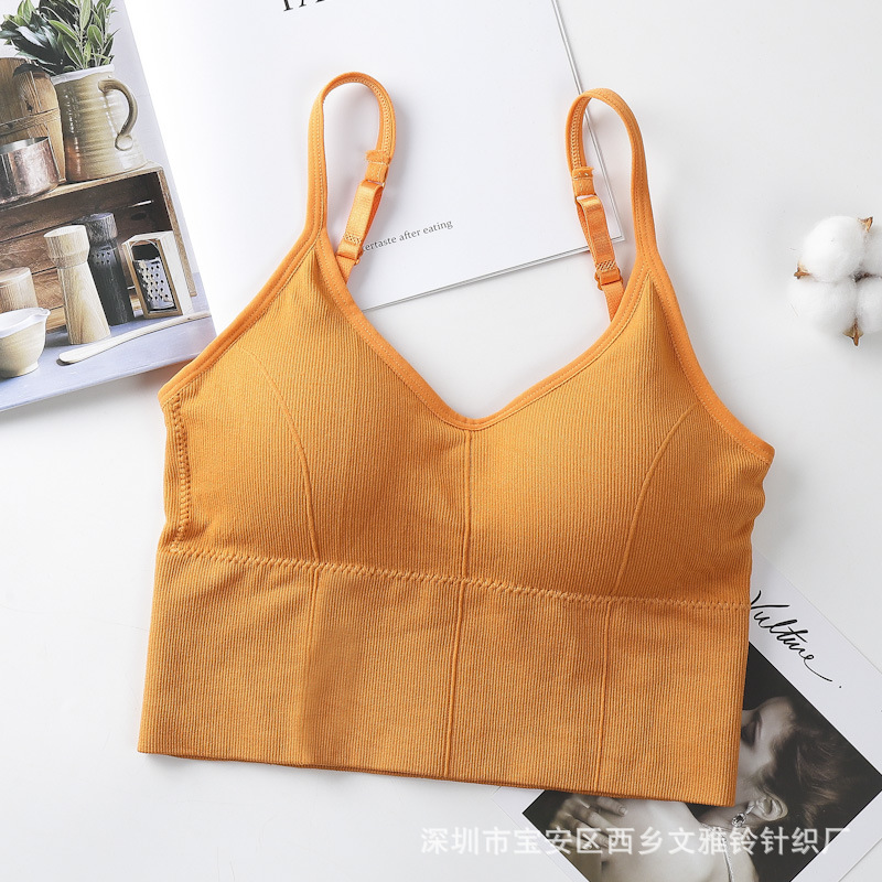 Picture of Kaka same style large U beauty back thread wrapped chest tube top seamless sexy anti-exposure bottoming sports back strap underwear