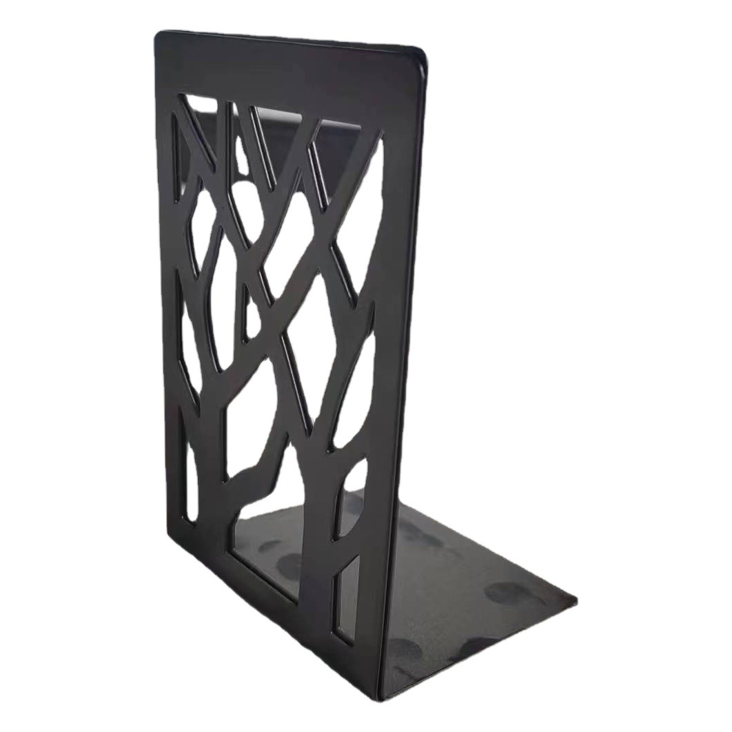 Factory in stock direct sales cross-border branch metal vintage iron book stand creative steel plate metal book Folder file classification