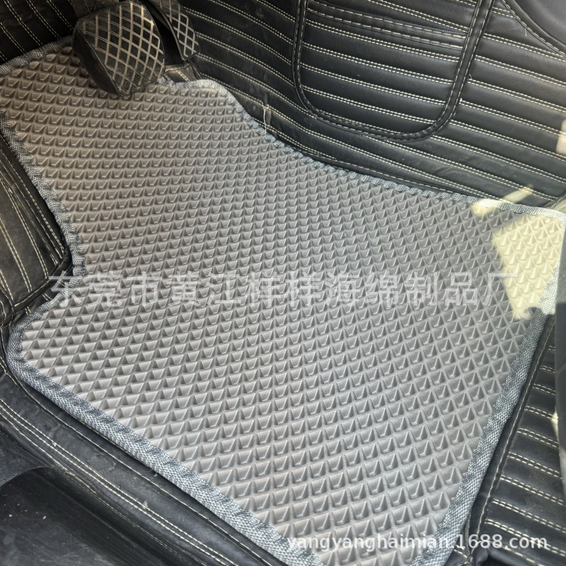 EVA car mat honeycomb hole car mat sheet 2.5*1.5M grid car mat