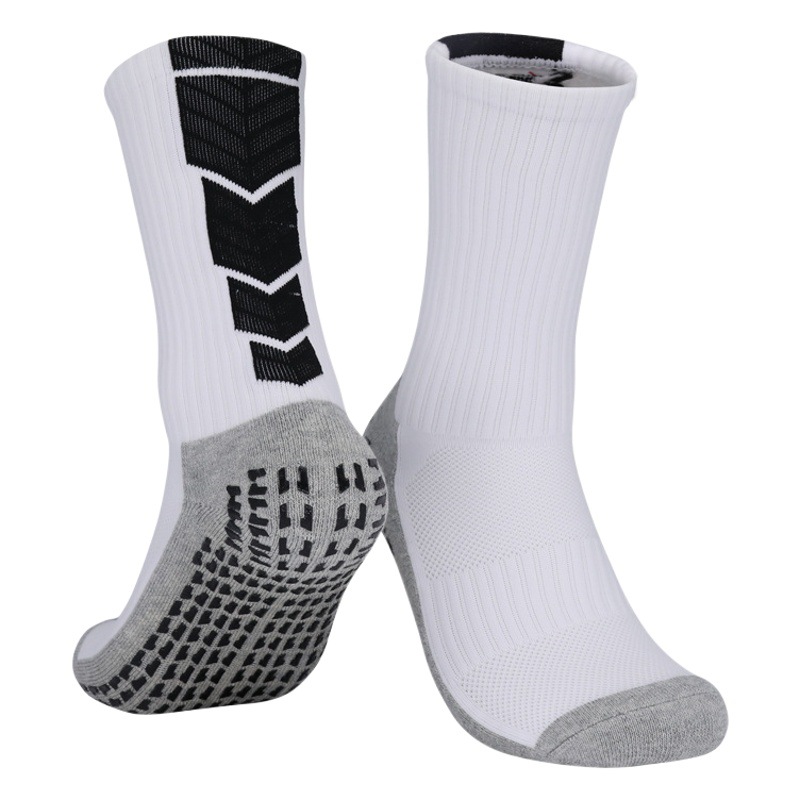 Men's dispensing football socks men's professional training sports socks towel bottom breathable mid-tube socks anti-slip socks wholesale