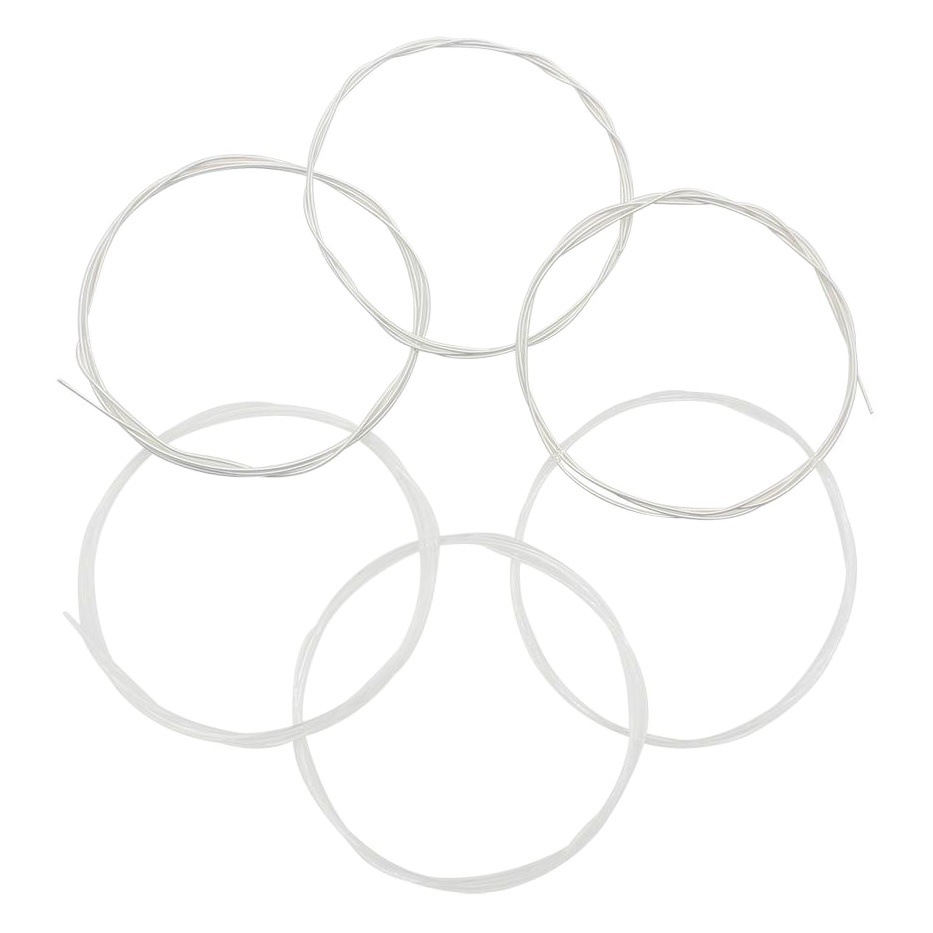 Wholesale Classical Guitar Strings C102 Guitar Wooden Strings Transparent Nylon Strings Silver Plated Copper Alloy Set Strings Instrument